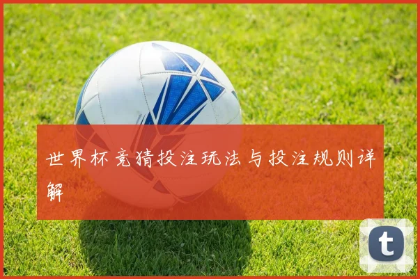 世界杯竞猜投注玩法与投注规则详解