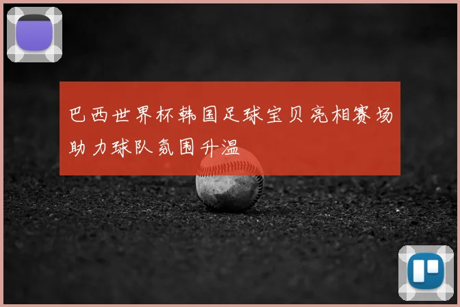 巴西世界杯韩国足球宝贝亮相赛场助力球队氛围升温